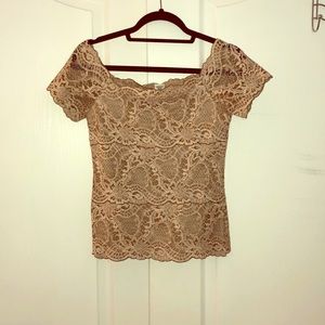 Off the shoulder top. Perfect for a night out